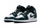 AIR JORDAN 1 MID DARK TEAL GS [554725-411]