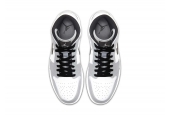 AIR JORDAN 1 MID LIGHT SMOKE GREY [554724-092]