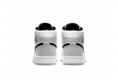 AIR JORDAN 1 MID LIGHT SMOKE GREY [554724-092]