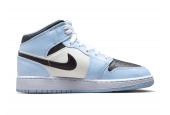 AIR JORDAN 1 MID ICE BLUE [555112-401]