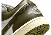 AIR JORDAN 1 LOW MEDIUM OLIVE W [DC0774-122]