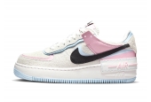AIR FORCE 1 SHADOW HOOPS WHITE PINK W [DX3358-100]