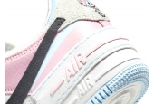 AIR FORCE 1 SHADOW HOOPS WHITE PINK W [DX3358-100]