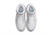 AIR JORDAN 1 MID SE WHITE LIGHT IRON ORE [DN4045-001]