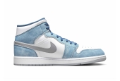 AIR JORDAN 1 MID FRENCH BLUE FIRE RED [DN3706-401]