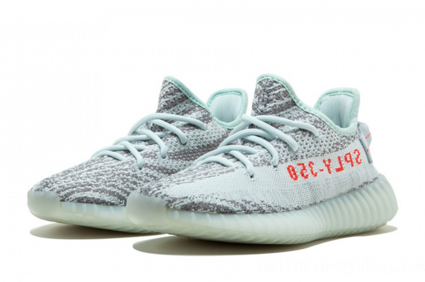 ADIDAS YEEZY 350 V2 BLUE TINT [B37571]