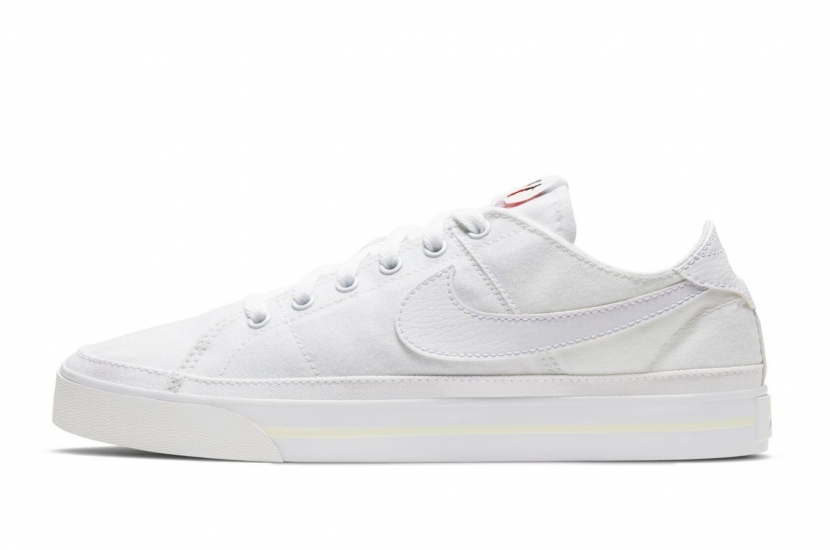 WMNS COURT LEGACY CANVAS ‘TRIPLE WHITE’ [CZ0294-100]