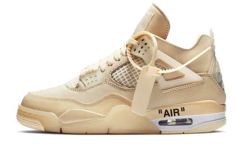 AIR JORDAN 4 X OFF-WHITE SAIL [CV9388-100]