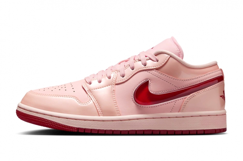 AIR JORDAN 1 LOW PATENT VALENTINE'S DAY [HF3174-600]