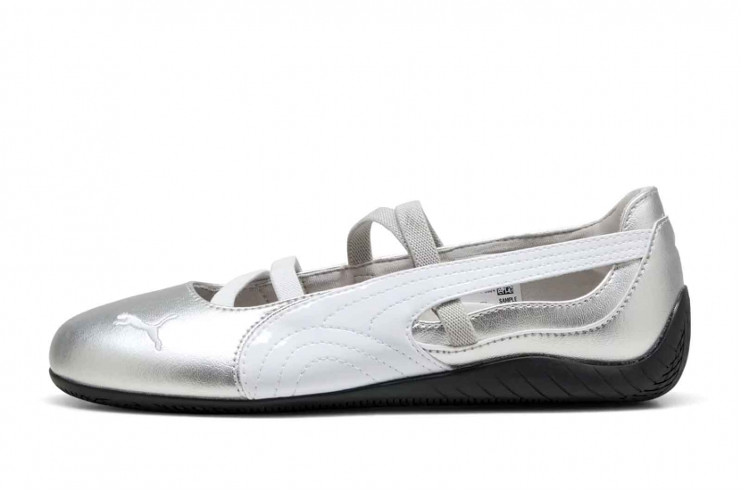 PUMA SPEEDCAT BALLET METALLIC SILVER [401581-01]