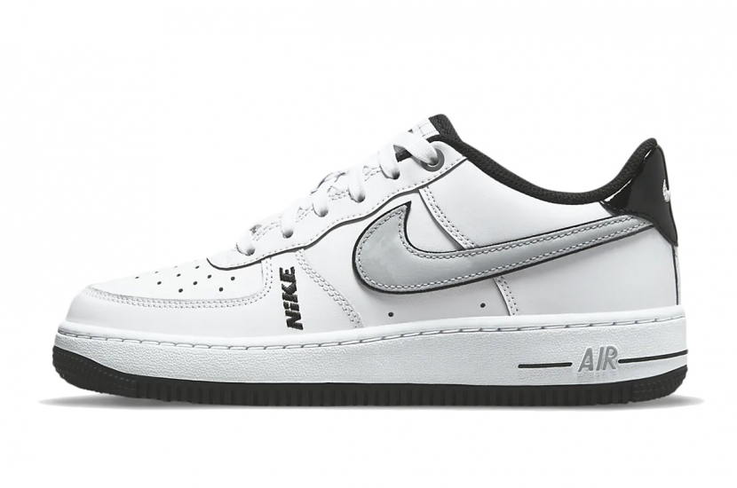 AIR FORCE 1 WHITE WOLF GREY BLACK [DO3809-101]