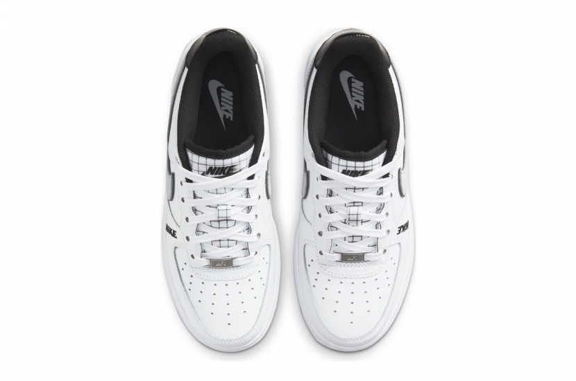 AIR FORCE 1 WHITE WOLF GREY BLACK [DO3809-101]