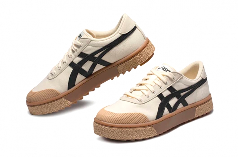 ASICS COURT TRAIL WHITE BLACK [1203A146-021]