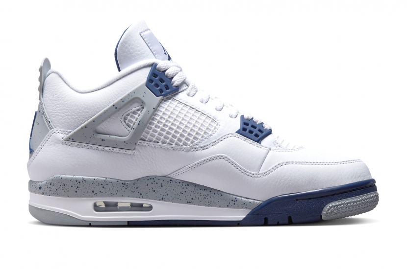 AIR JORDAN 4 RETRO MIDNIGHT NAVY GS [408452-140]