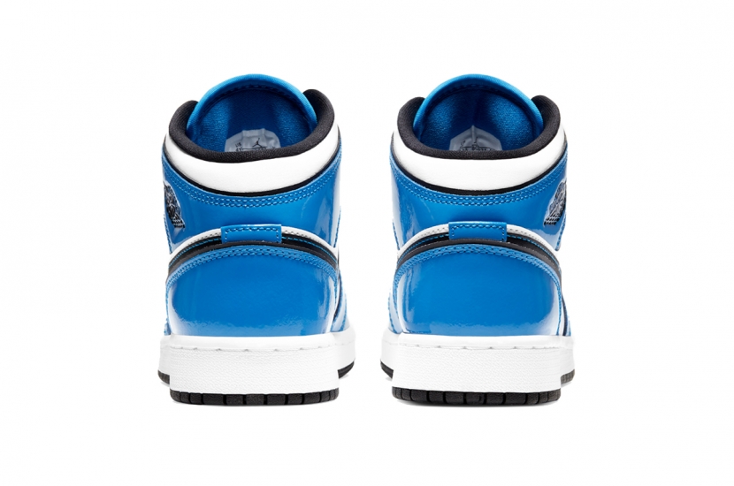 AIR JORDAN 1 MID SIGNAL BLUE WOMEN [BQ6931-402]