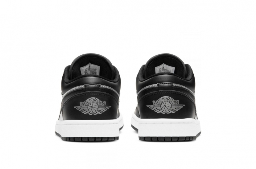 AIR JORDAN 1 LOW BLACK METALLIC SILVER [DA5551-001]