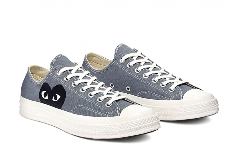CHUCK TAYLOR ALL-STAR 70 OXCOMME DES GARCONS PLAY GREY [171849C]