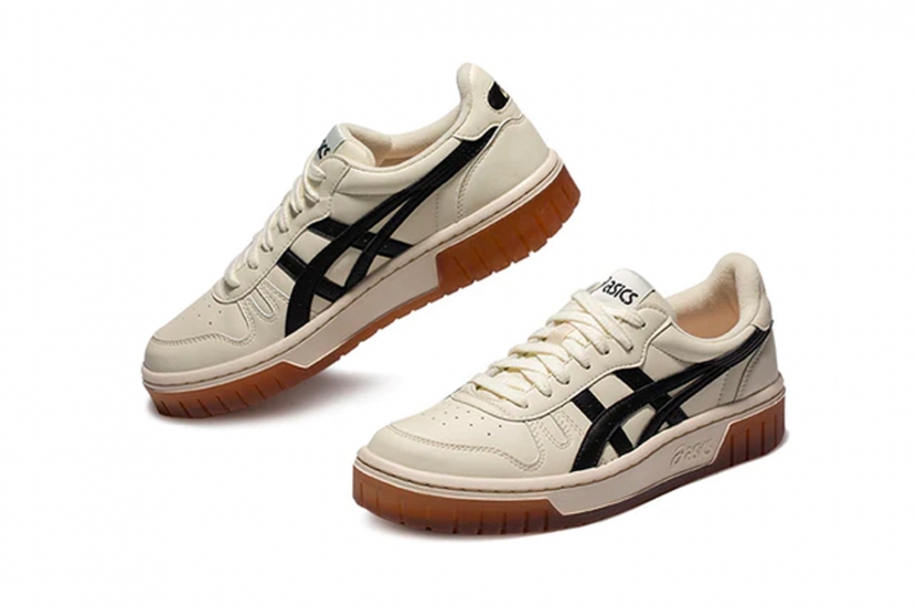 ASICS COURT MZ CREAM BLACK GUM [1203A127-750]