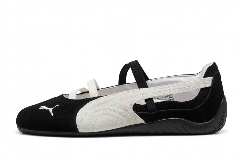 PUMA WMNS SPEEDCAT BALLET SD BLACK WHITE [401287-06]