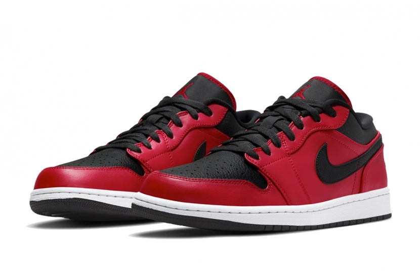 AIR JORDAN 1 LOW REVERSE RED [553558-605]