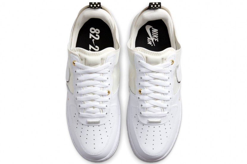 AIR FORCE 1 REACT 40TH ANNIVERSARY SAIL GOLD 2022 [DQ7669-100]