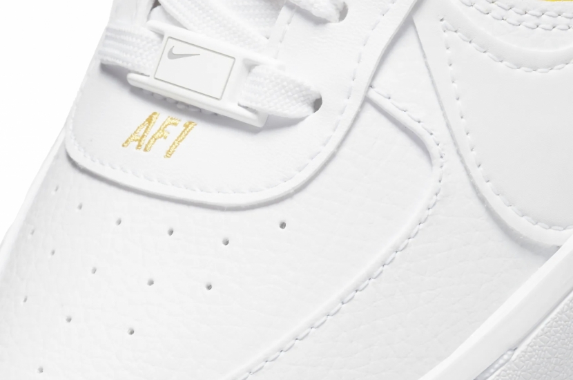 AIR FORCE 1 PLT.AF.ORM WHITE YELLOW OCHRE W [DJ9946-102]