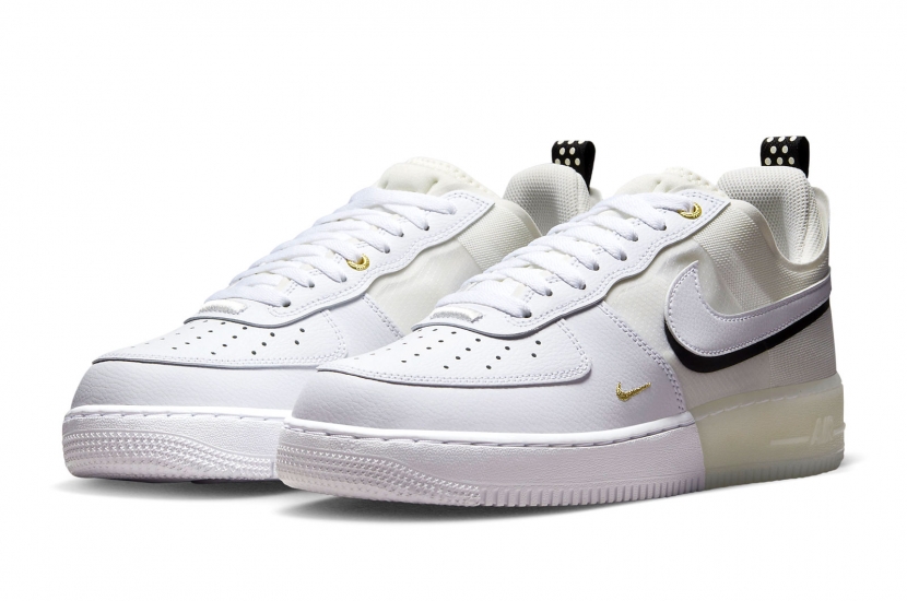 AIR FORCE 1 REACT 40TH ANNIVERSARY SAIL GOLD 2022 [DQ7669-100]