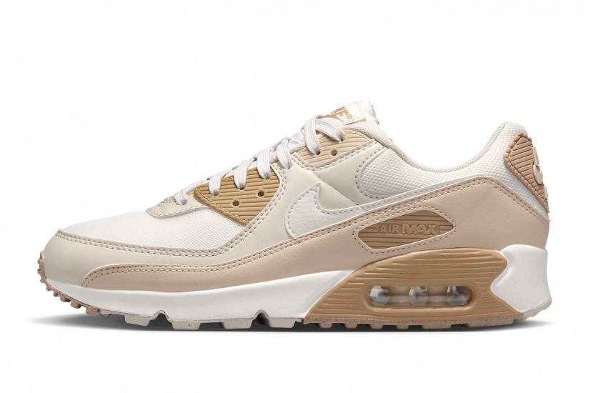 NIKE AIR MAX 90 PHANTOM LIGHT OREWOOD BROWN [DH8010-004]