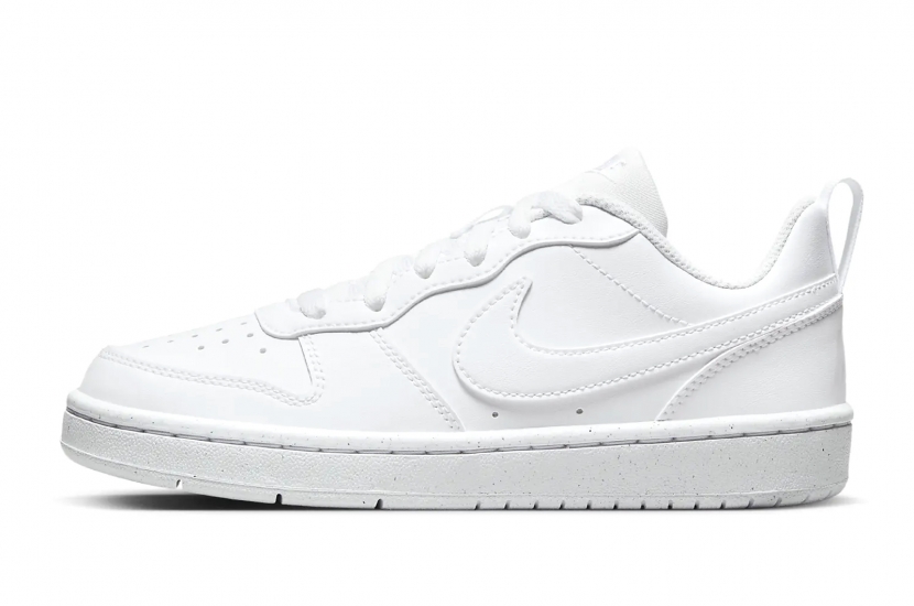 COURT BOROUGH LOW RECRAFT TRIPLE WHITE (GS) [DV5456-106]