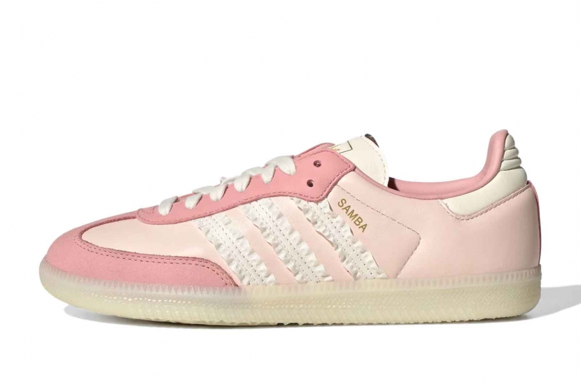 SAMBA RUFFLE STRIPES PACK WONDER MAUVE [JR8830]