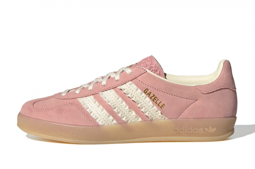 GAZELLE INDOOR WONDER MAUVE CREW WHITE W [JS1413]