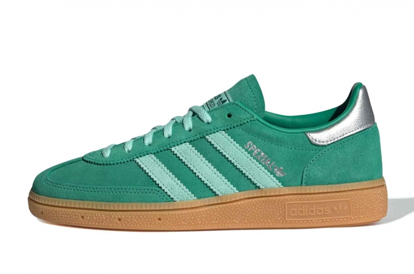 ADIDAS HANDBALL SPEZIAL SEMI COURT GREEN CLEAR MINT GUM [JS2908]