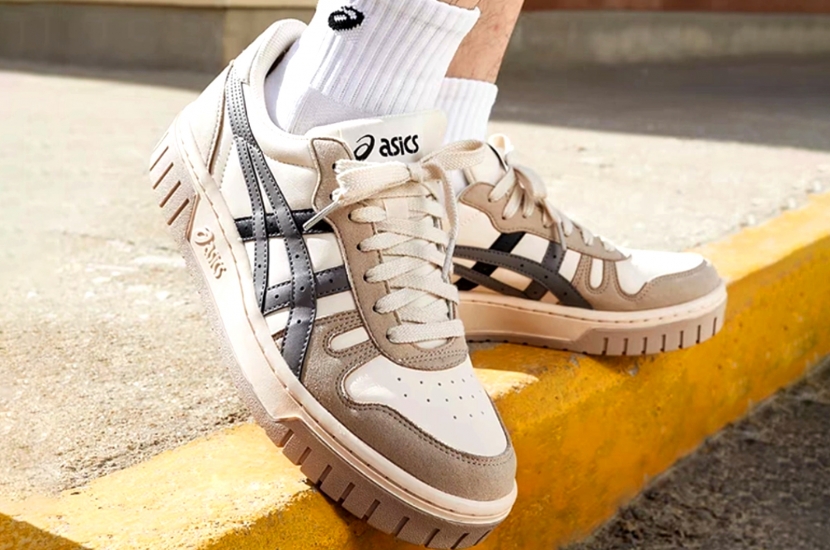ASICS COURT MZ CREAM BLACK GUM [1203A127-700]