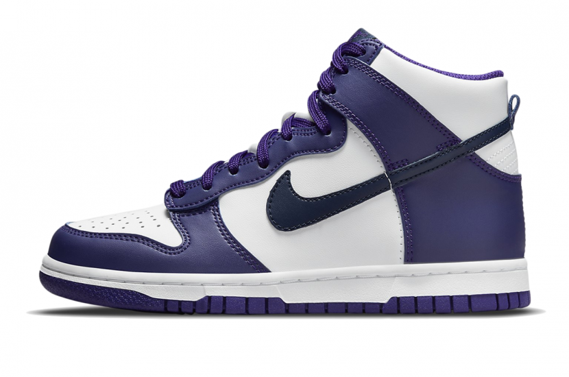 DUNK HIGH ELECTRO PURPLE MIDNIGHT NAVY (GS) [DH9751-100]