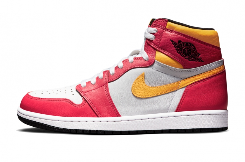 AIR JORDAN 1 HIGH OG LIGHT FUSION RED [555088-603]
