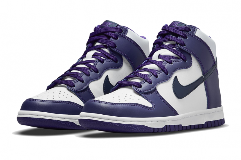 DUNK HIGH ELECTRO PURPLE MIDNIGHT NAVY (GS) [DH9751-100]