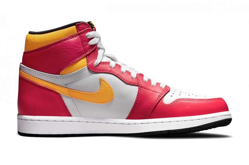 AIR JORDAN 1 HIGH OG LIGHT FUSION RED [555088-603]