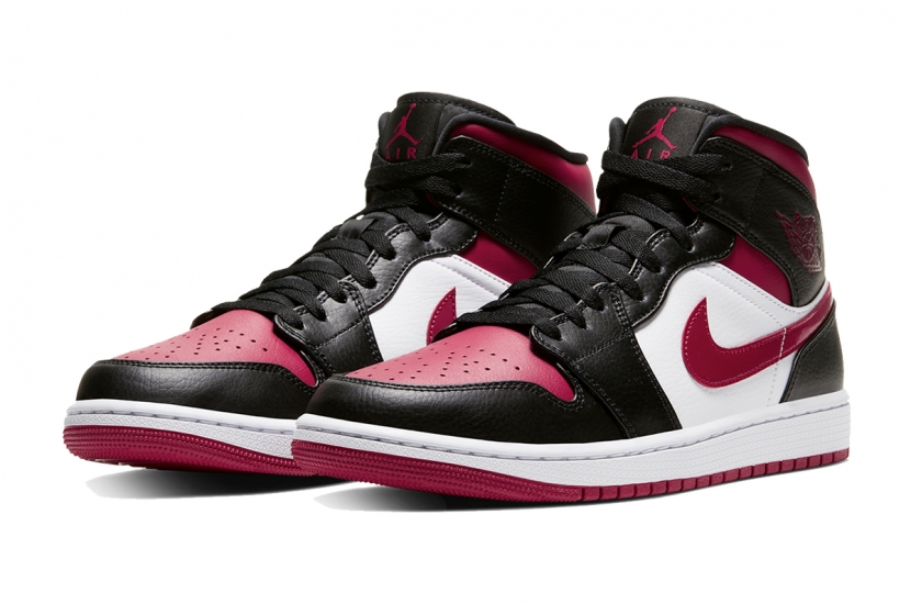 AIR JORDAN 1 MID BRED TOE MEN [554724-066]