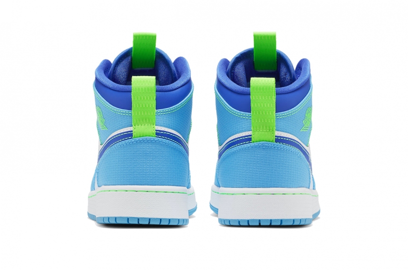 AIR JORDAN 1 MID GS SPRITE BLUE [DA8010-400]