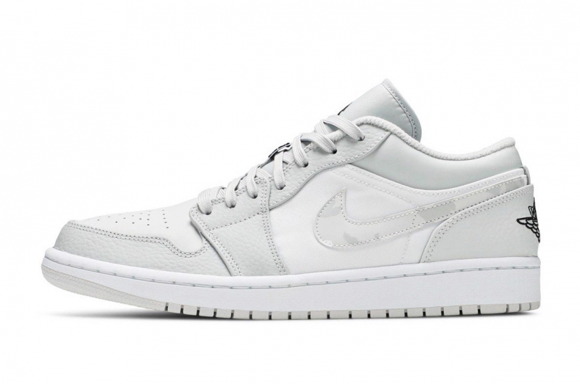 AIR JORDAN 1 LOW WHITE CAMO MEN [DC9036-100]