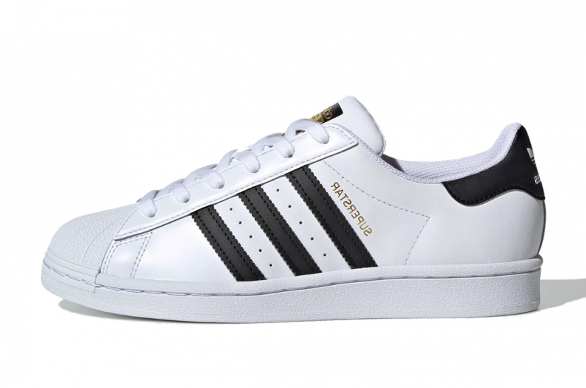 SUPERSTAR WHITE BLACK GOLD TAG [EG4958]