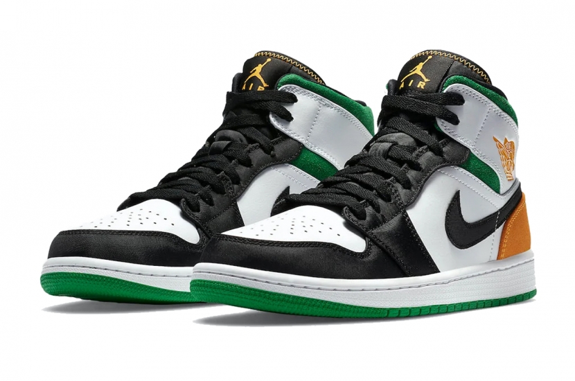 AIR JORDAN 1 MID SE OAKLAND [852542-101]