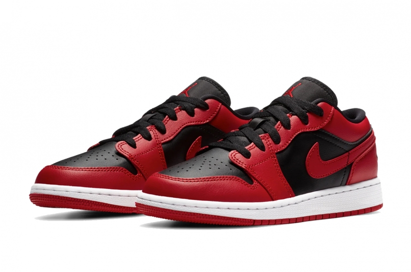 AIR JORDAN 1 LOW GS VARSITY RED WOMEN [553560-606]