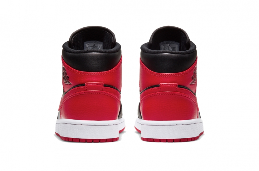 AIR JORDAN 1 MID BANNED MEN [554724-074]