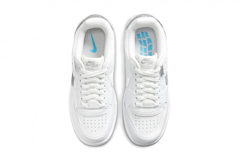 AIR FORCE 1 SHADOW WHITE CHROME W [DQ0837-100]