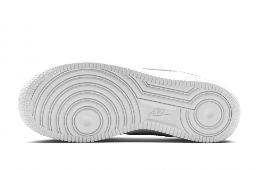 NIKE AIR FORCE 1 LOW LE TRIPLE WHITE (GS) [FV5951-111]