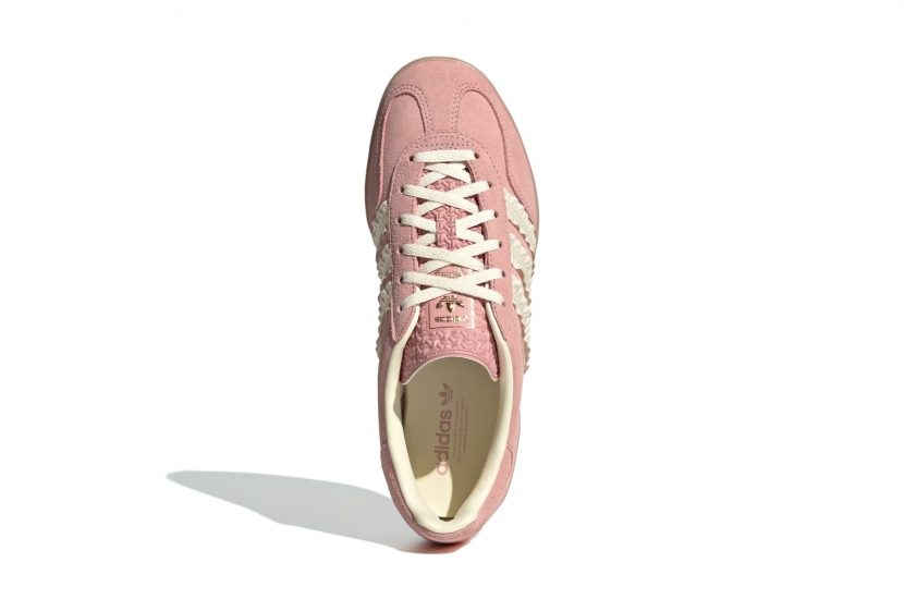 GAZELLE INDOOR WONDER MAUVE CREW WHITE W [JS1413]