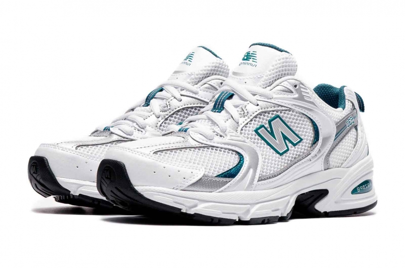 NEW BALANCE 530 'WHITE METALLIC SILVER' [MR530AB]