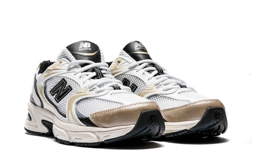 NEW BALANCE 530 WHITE LIGHT GOLD METALIC [MR530TC]