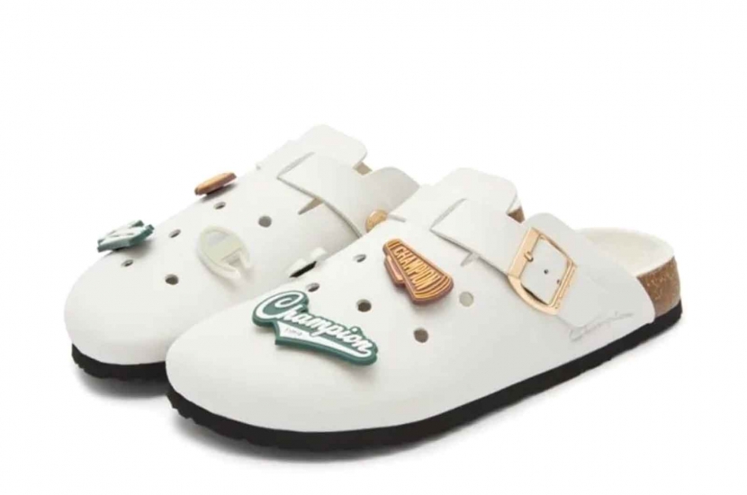 CHAMPION SANDAL BIRKEN WHITE [U5AFASU19F1]